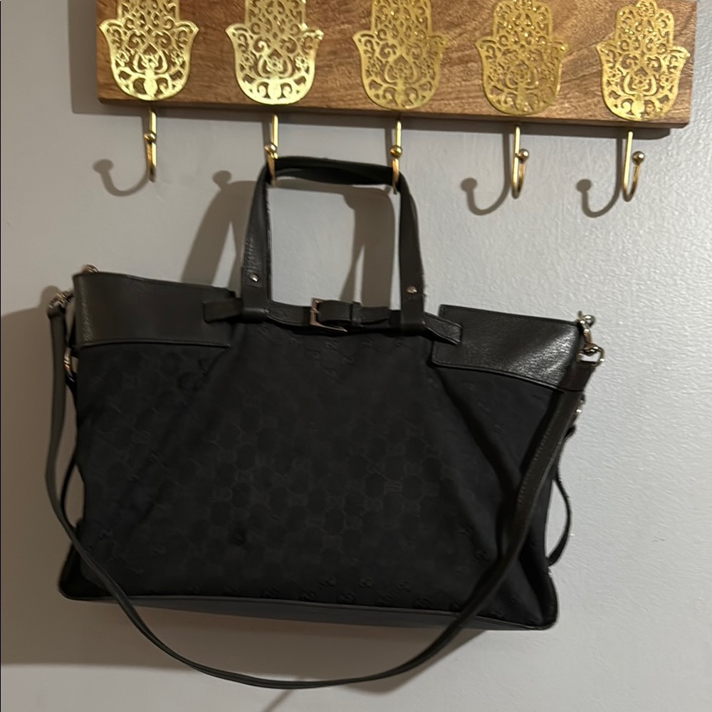 Gucci Black Hand Carry or Shoulder Bag AUTHENTIC